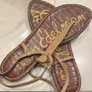 Sam Edelman Patent leather Gigi sandal.